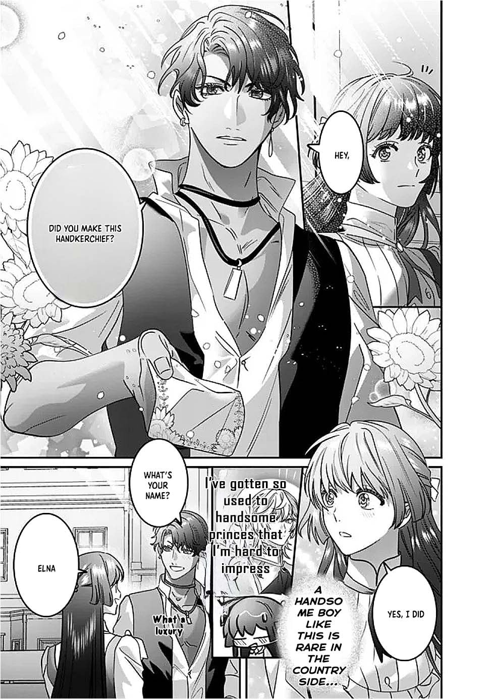 The Ordinary Noble Lady who was Reincarnated into an Unplayed Otome Game Stitches with Sacred Embroidery Thread Chapter 13 page 25 - 