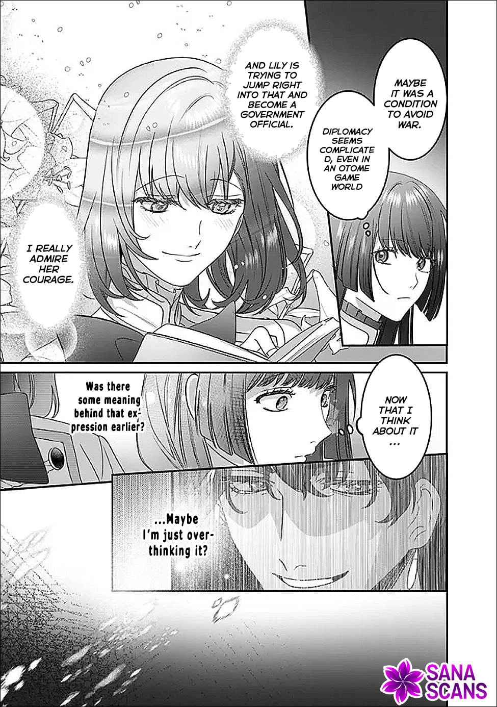 The Ordinary Noble Lady who was Reincarnated into an Unplayed Otome Game Stitches with Sacred Embroidery Thread Chapter 15 page 13 - 