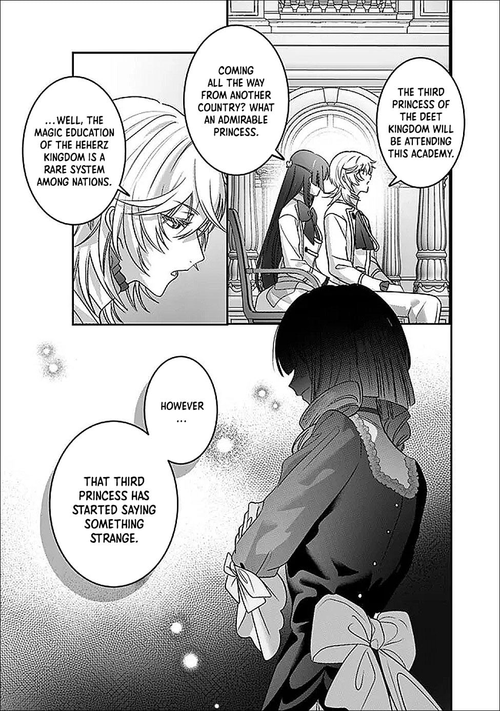 The Ordinary Noble Lady who was Reincarnated into an Unplayed Otome Game Stitches with Sacred Embroidery Thread Chapter 15 page 15 - 