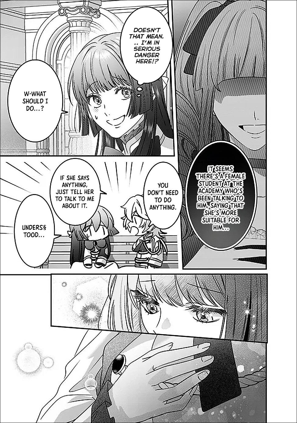 The Ordinary Noble Lady who was Reincarnated into an Unplayed Otome Game Stitches with Sacred Embroidery Thread Chapter 15 page 19 - 