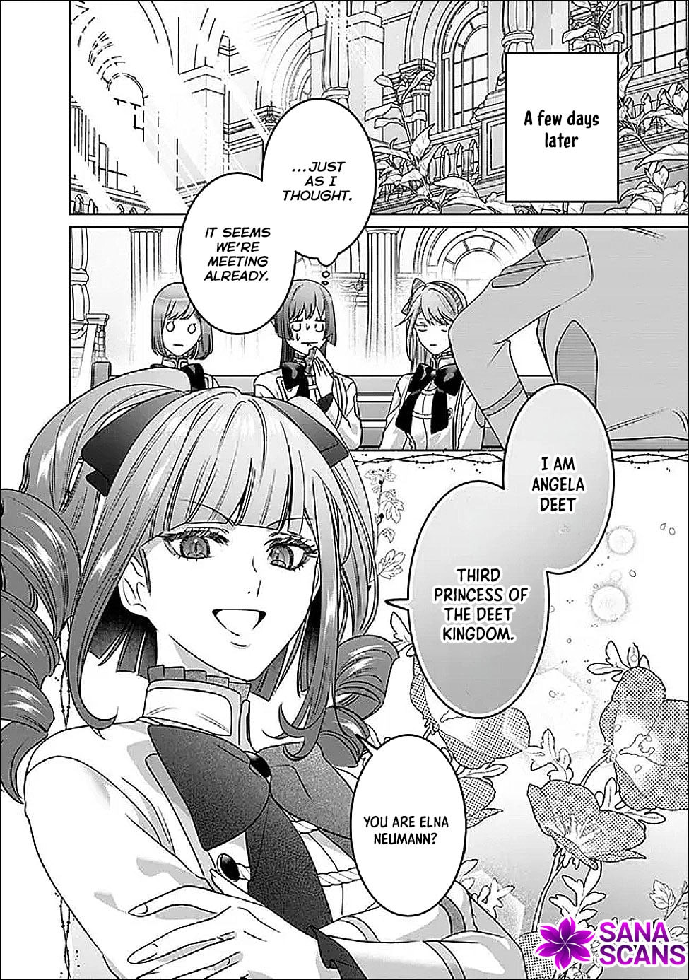 The Ordinary Noble Lady who was Reincarnated into an Unplayed Otome Game Stitches with Sacred Embroidery Thread Chapter 15 page 22 - 