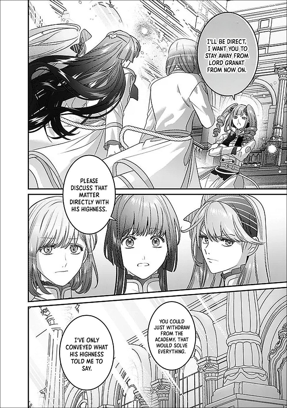 The Ordinary Noble Lady who was Reincarnated into an Unplayed Otome Game Stitches with Sacred Embroidery Thread Chapter 15 page 24 - 