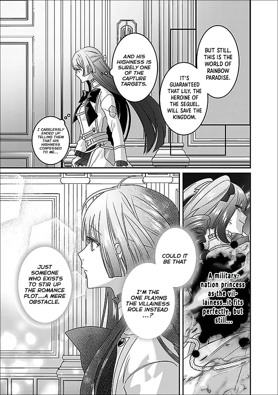 The Ordinary Noble Lady who was Reincarnated into an Unplayed Otome Game Stitches with Sacred Embroidery Thread Chapter 15 page 29 - 