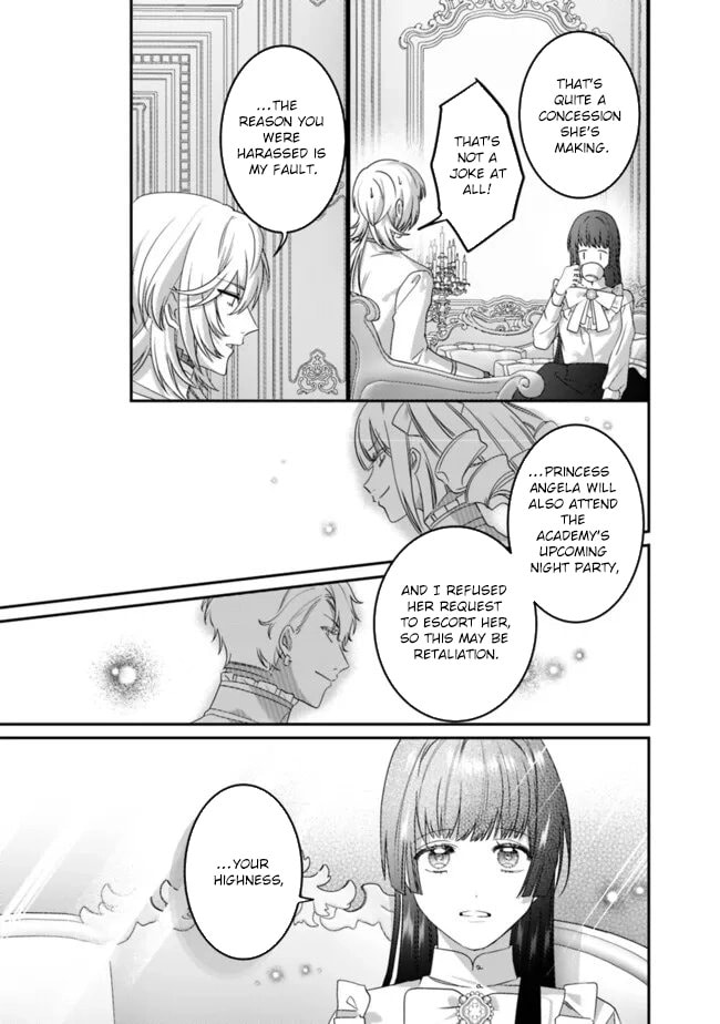 The Ordinary Noble Lady who was Reincarnated into an Unplayed Otome Game Stitches with Sacred Embroidery Thread Chapter 16 page 27 - 