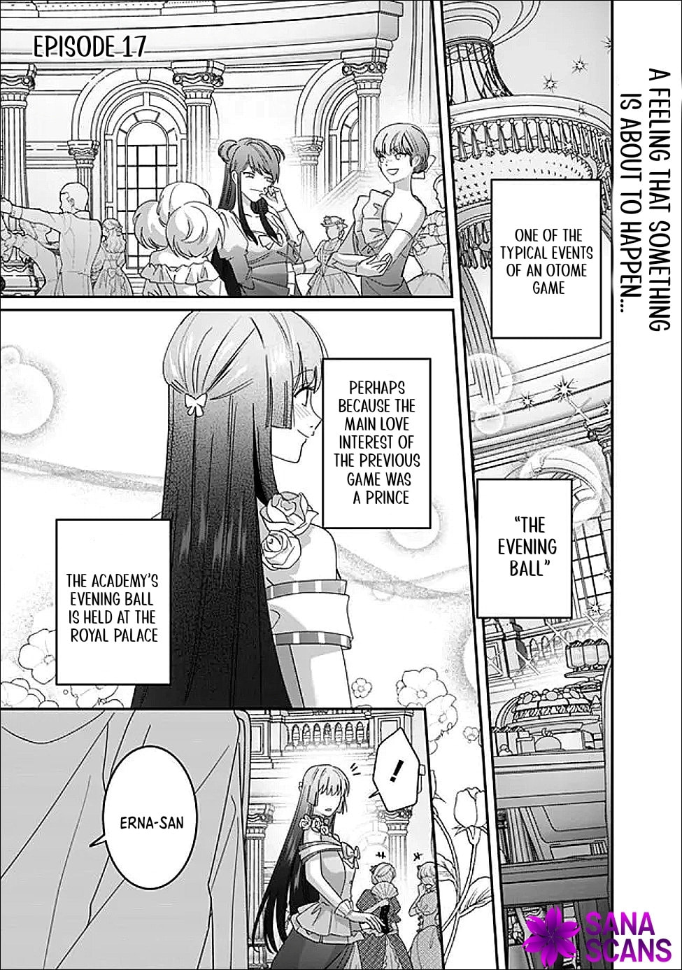 The Ordinary Noble Lady who was Reincarnated into an Unplayed Otome Game Stitches with Sacred Embroidery Thread Chapter 17 page 1 - 