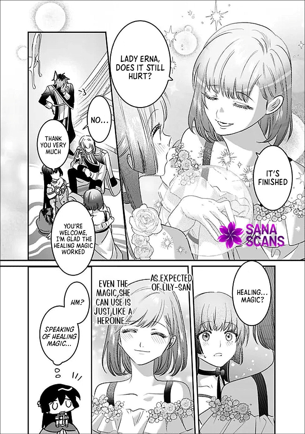 The Ordinary Noble Lady who was Reincarnated into an Unplayed Otome Game Stitches with Sacred Embroidery Thread Chapter 17 page 19 - 