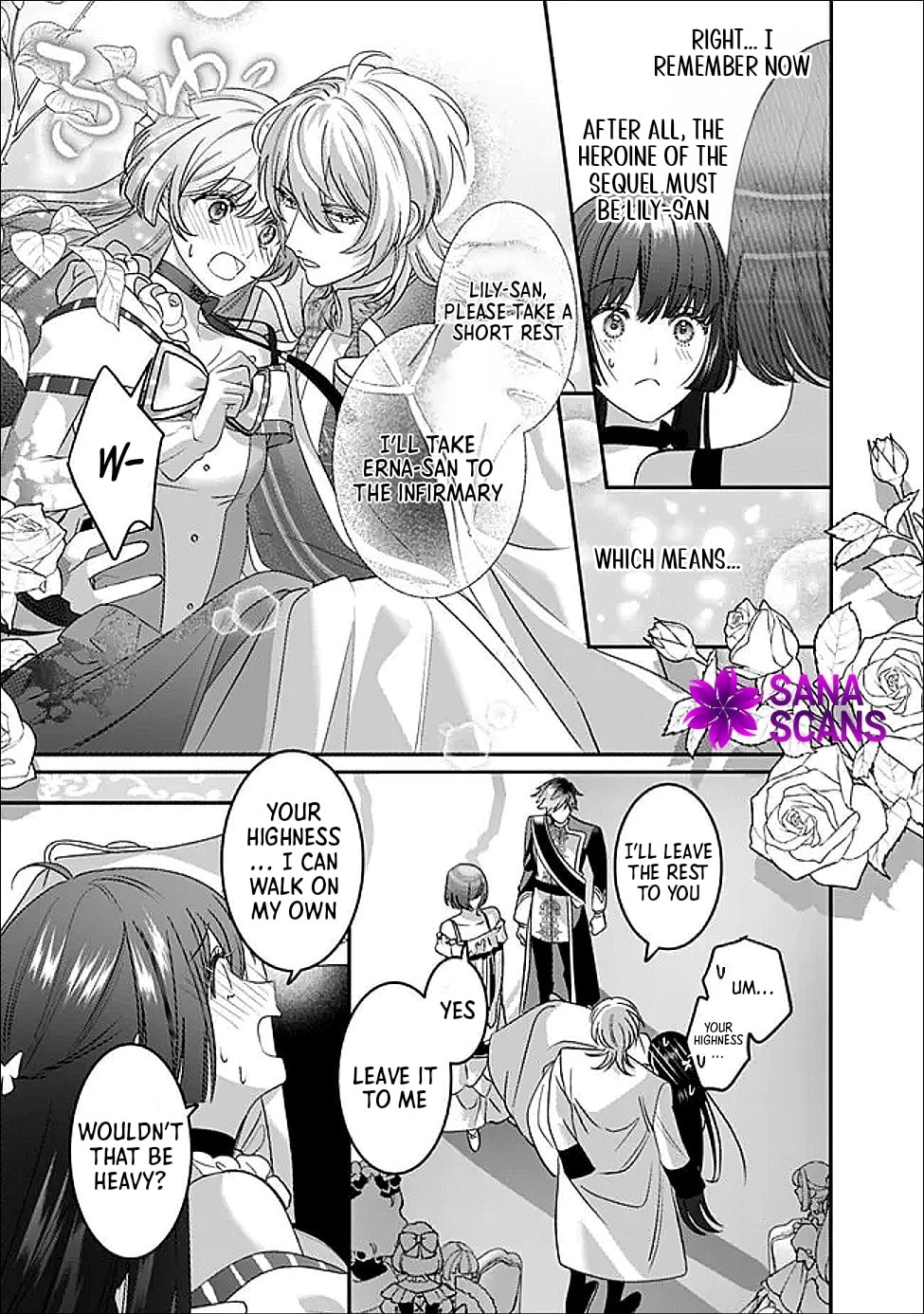 The Ordinary Noble Lady who was Reincarnated into an Unplayed Otome Game Stitches with Sacred Embroidery Thread Chapter 17 page 21 - 