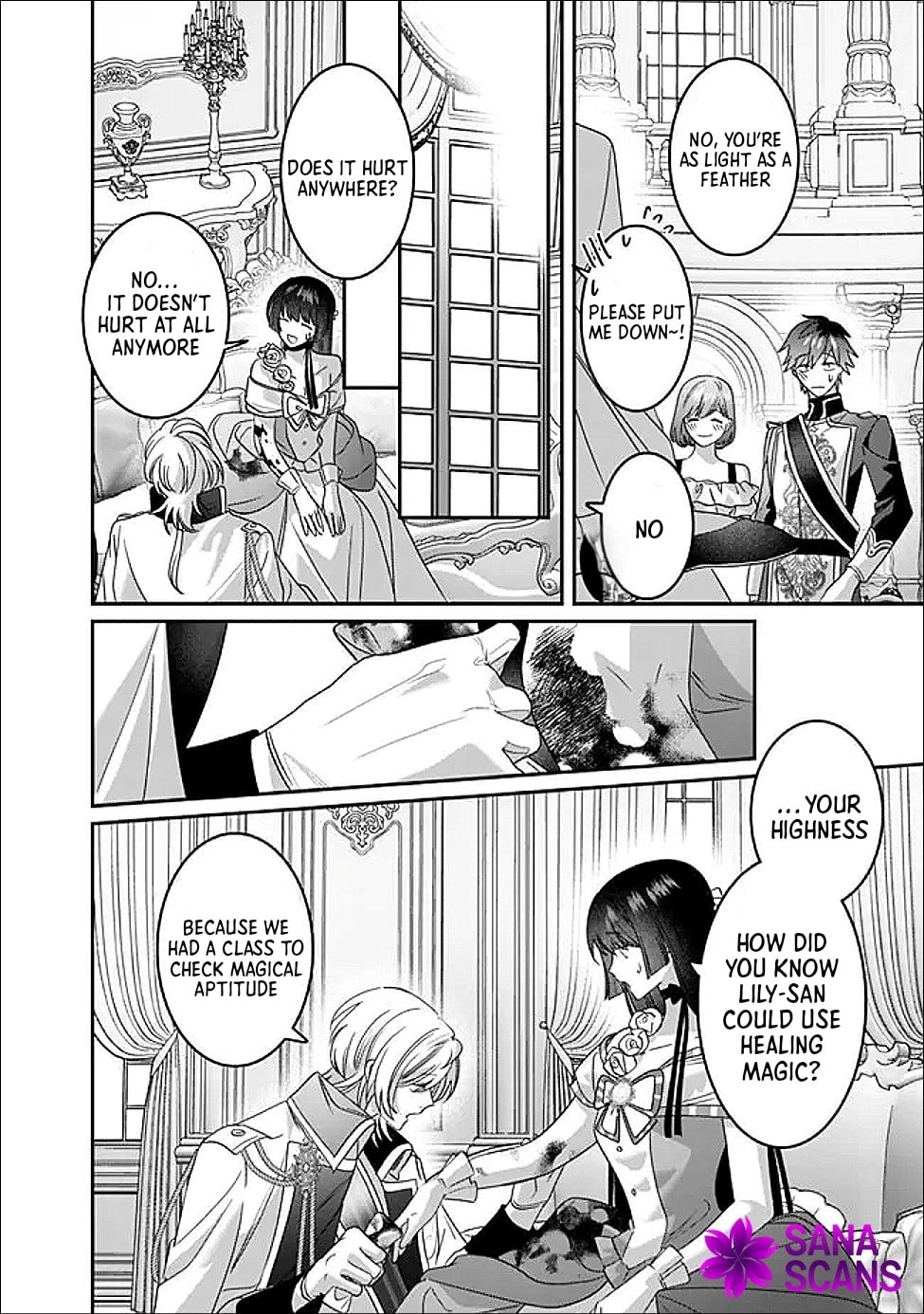 The Ordinary Noble Lady who was Reincarnated into an Unplayed Otome Game Stitches with Sacred Embroidery Thread Chapter 17 page 22 - 