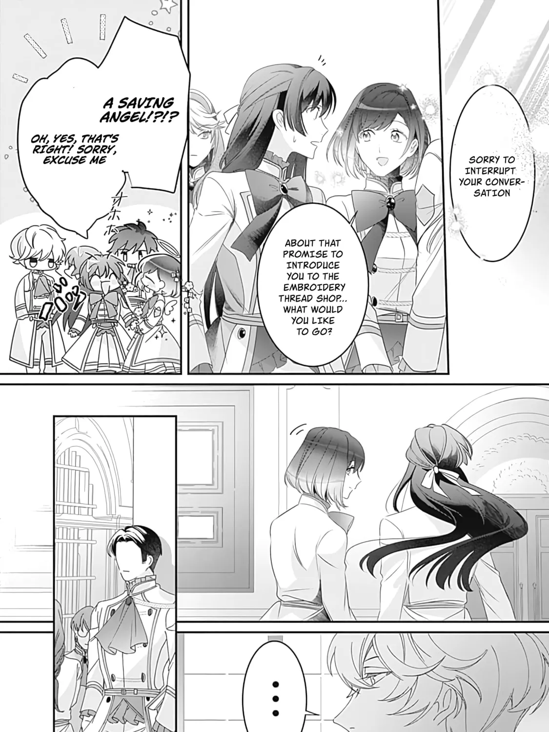 The Ordinary Noble Lady who was Reincarnated into an Unplayed Otome Game Stitches with Sacred Embroidery Thread Chapter 2 page 25 - 