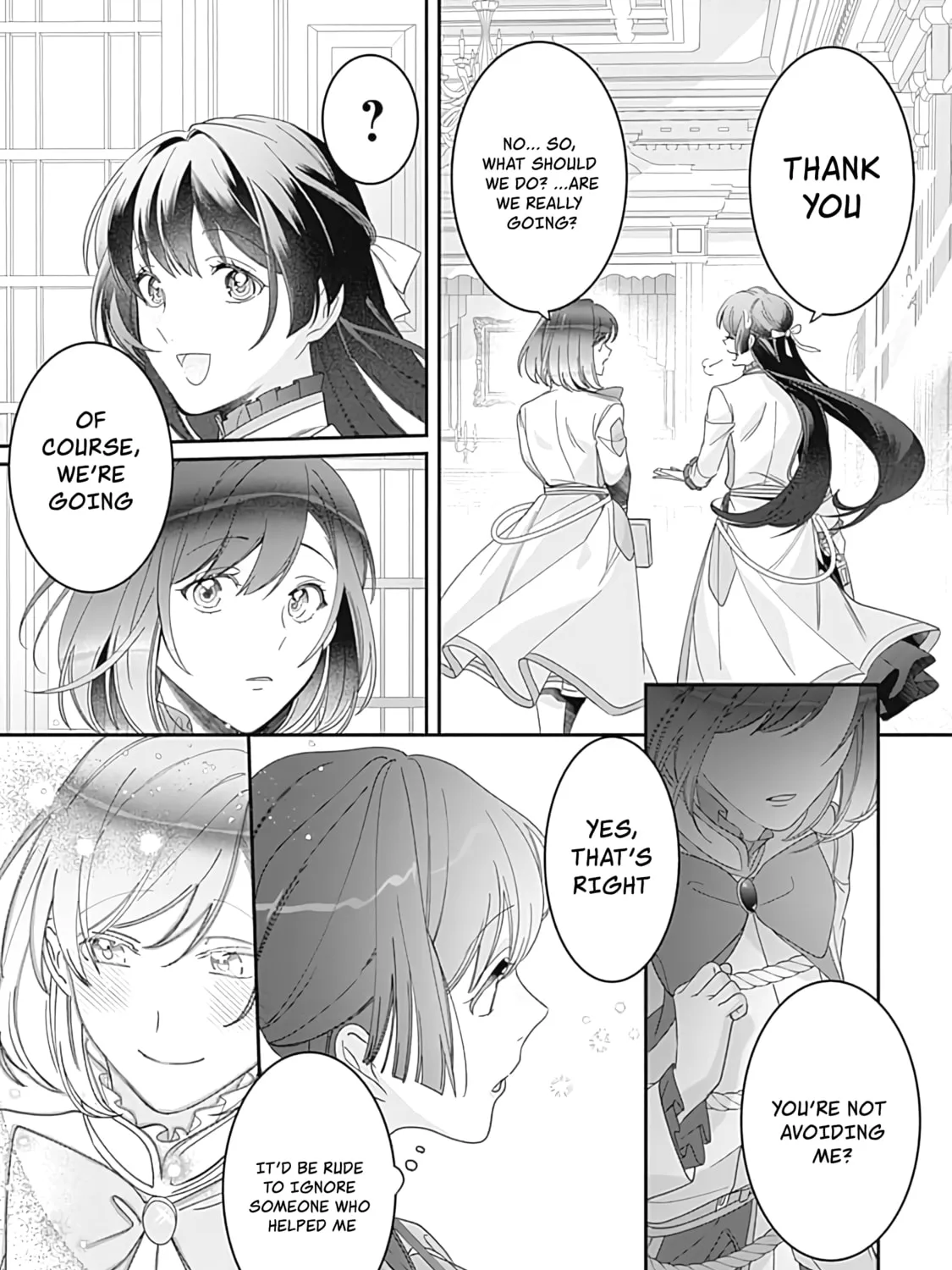 The Ordinary Noble Lady who was Reincarnated into an Unplayed Otome Game Stitches with Sacred Embroidery Thread Chapter 2 page 27 - 