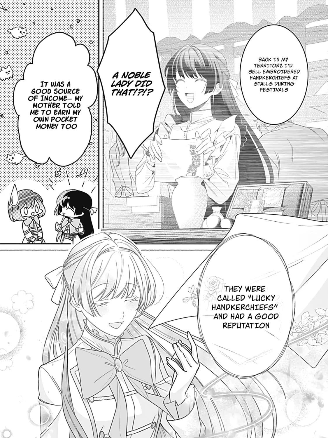 The Ordinary Noble Lady who was Reincarnated into an Unplayed Otome Game Stitches with Sacred Embroidery Thread Chapter 2 page 43 - 