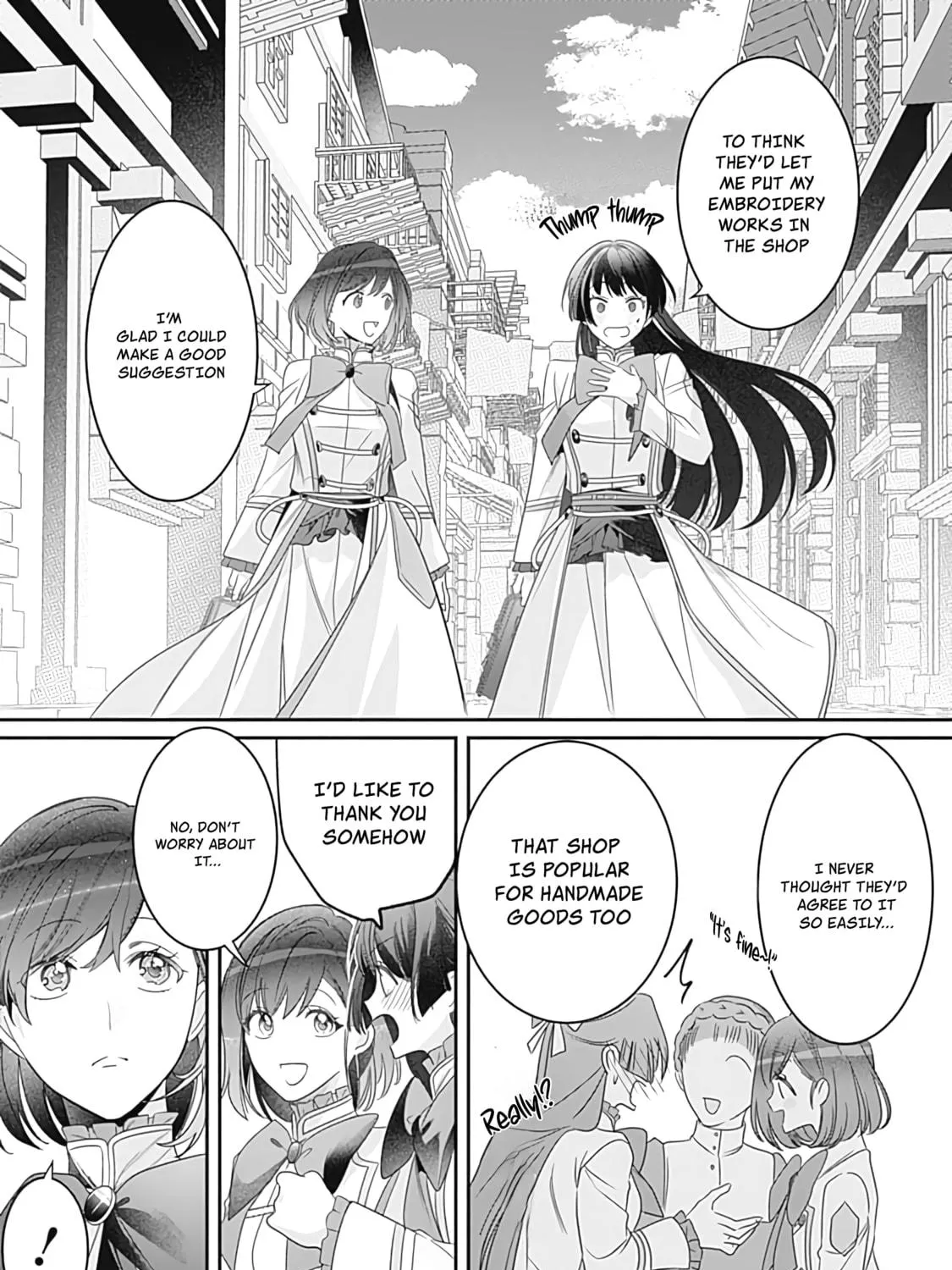 The Ordinary Noble Lady who was Reincarnated into an Unplayed Otome Game Stitches with Sacred Embroidery Thread Chapter 2 page 47 - 