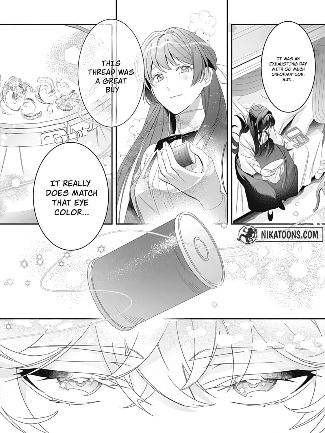 The Ordinary Noble Lady who was Reincarnated into an Unplayed Otome Game Stitches with Sacred Embroidery Thread Chapter 2 page 53 - 