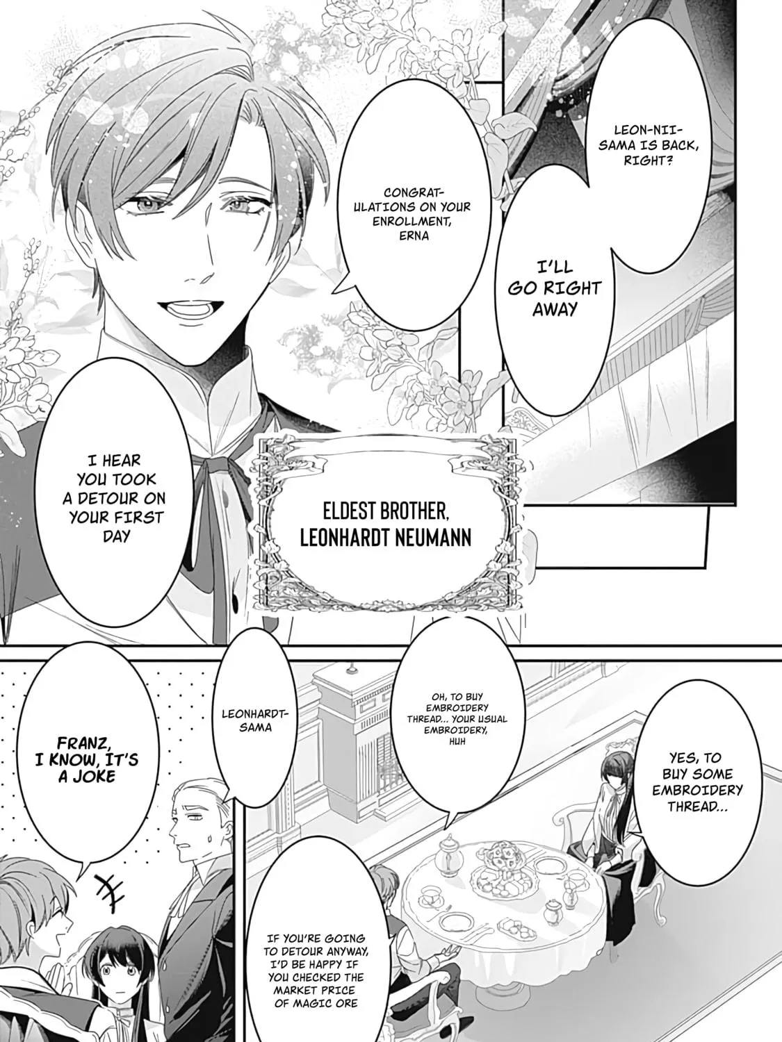 The Ordinary Noble Lady who was Reincarnated into an Unplayed Otome Game Stitches with Sacred Embroidery Thread Chapter 2 page 59 - 