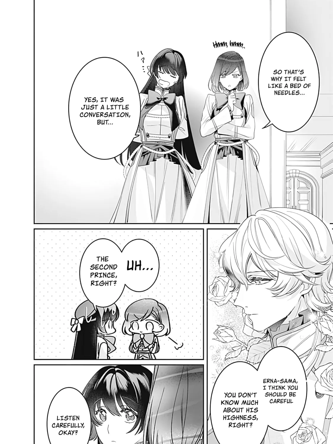 The Ordinary Noble Lady who was Reincarnated into an Unplayed Otome Game Stitches with Sacred Embroidery Thread Chapter 3 page 37 - 