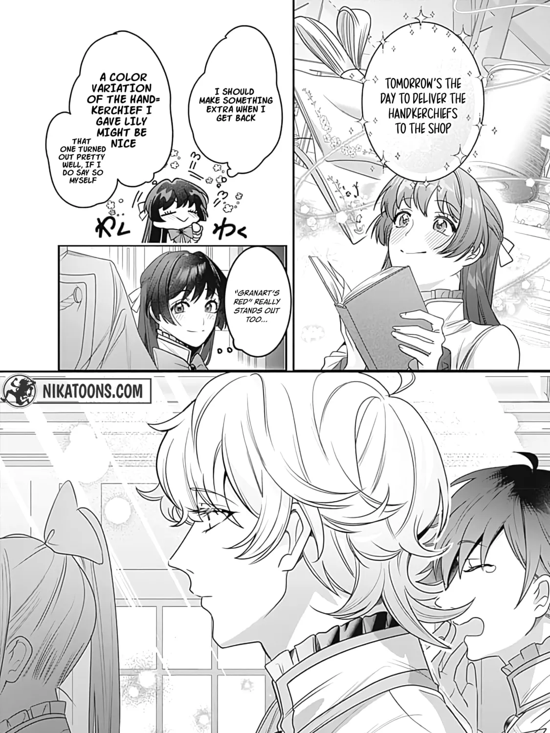 The Ordinary Noble Lady who was Reincarnated into an Unplayed Otome Game Stitches with Sacred Embroidery Thread Chapter 4 page 25 - 