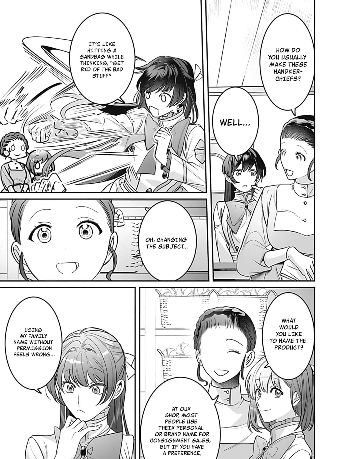 The Ordinary Noble Lady who was Reincarnated into an Unplayed Otome Game Stitches with Sacred Embroidery Thread Chapter 4 page 35 - 