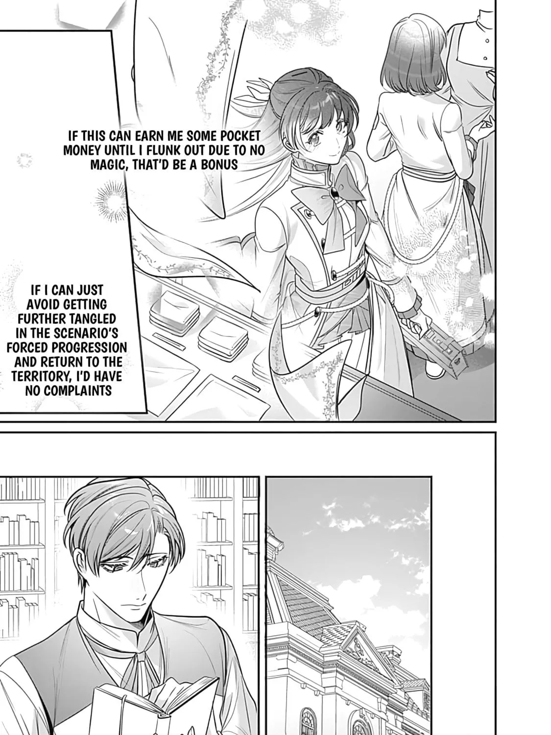 The Ordinary Noble Lady who was Reincarnated into an Unplayed Otome Game Stitches with Sacred Embroidery Thread Chapter 4 page 39 - 