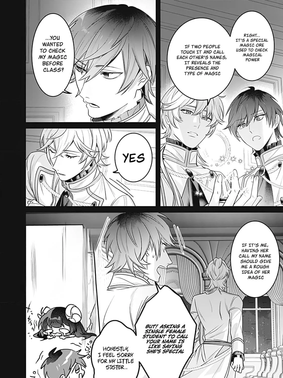 The Ordinary Noble Lady who was Reincarnated into an Unplayed Otome Game Stitches with Sacred Embroidery Thread Chapter 4 page 49 - 