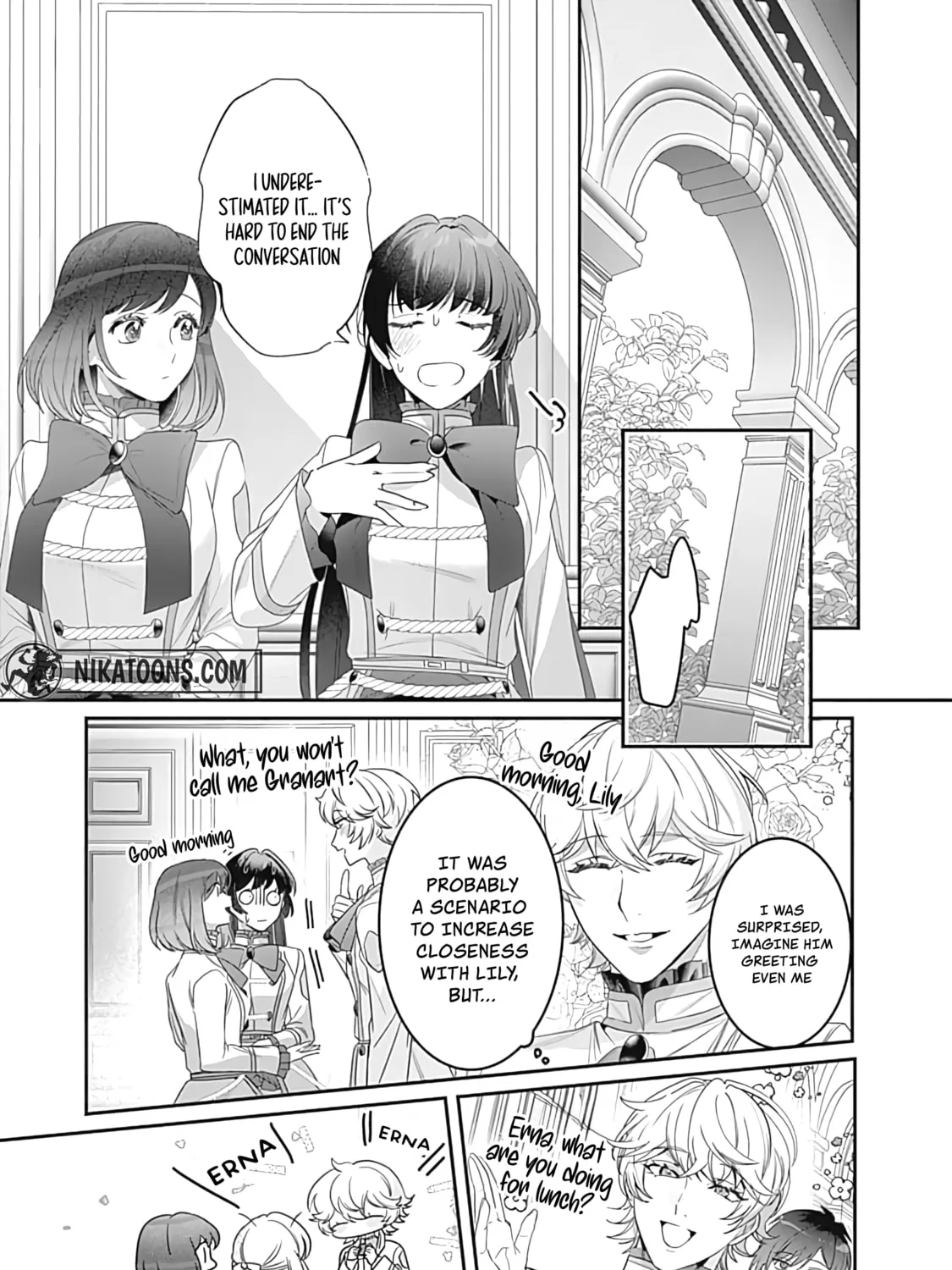 The Ordinary Noble Lady who was Reincarnated into an Unplayed Otome Game Stitches with Sacred Embroidery Thread Chapter 4 page 7 - 
