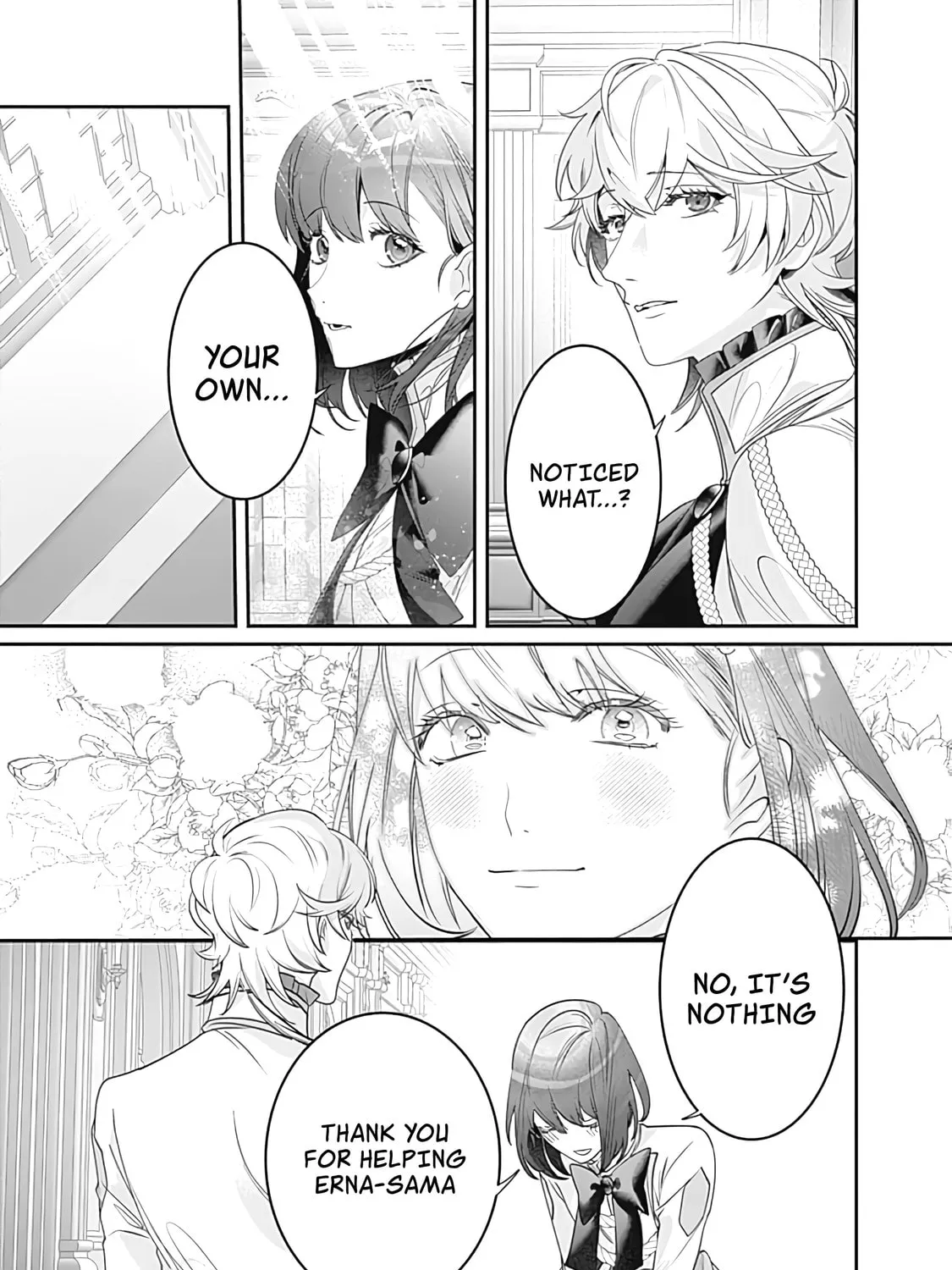 The Ordinary Noble Lady who was Reincarnated into an Unplayed Otome Game Stitches with Sacred Embroidery Thread Chapter 5 page 57 - 