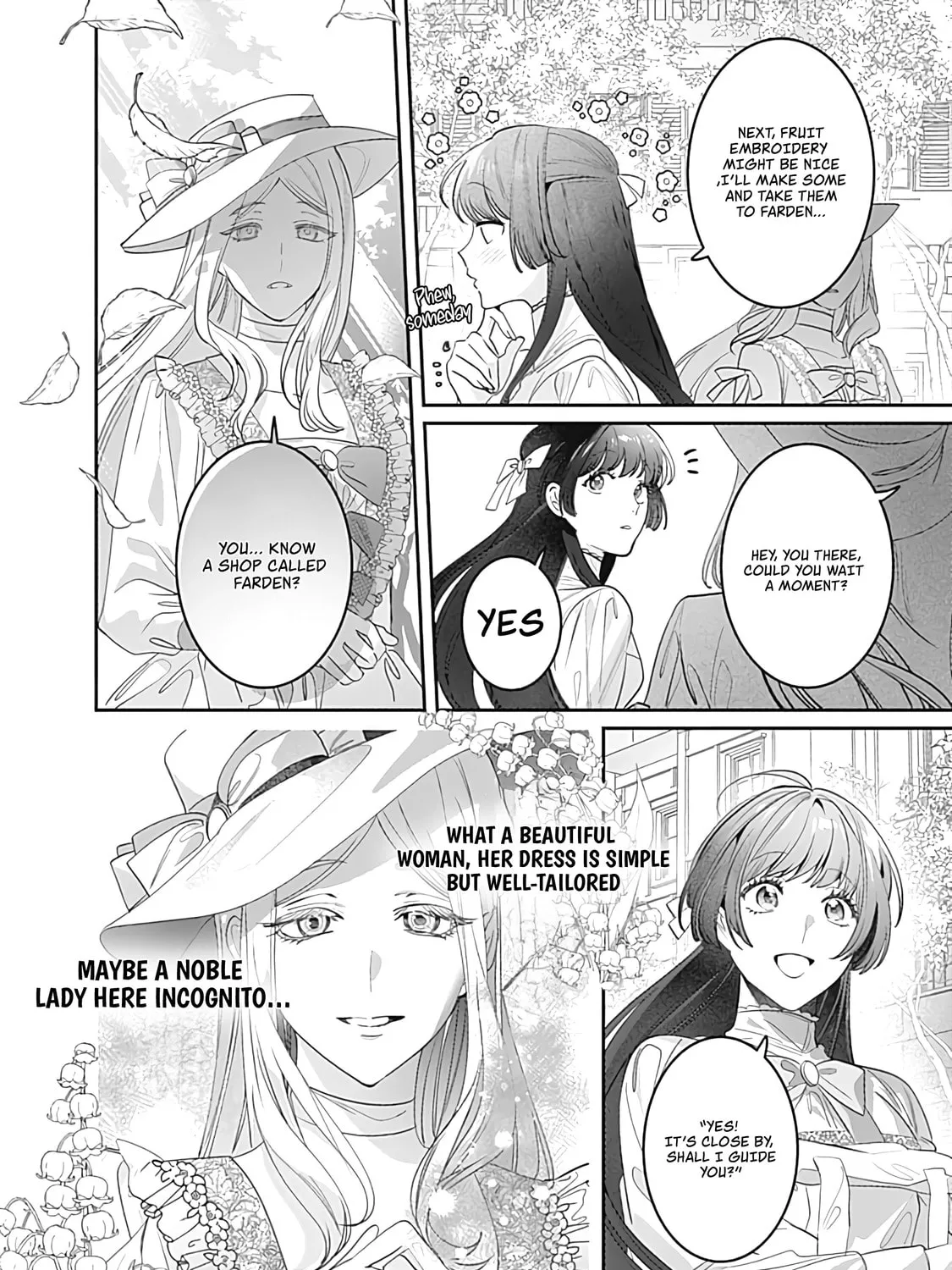 The Ordinary Noble Lady who was Reincarnated into an Unplayed Otome Game Stitches with Sacred Embroidery Thread Chapter 6 page 19 - 