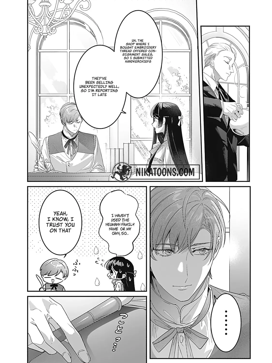 The Ordinary Noble Lady who was Reincarnated into an Unplayed Otome Game Stitches with Sacred Embroidery Thread Chapter 6 page 31 - 