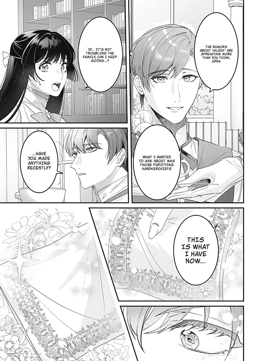 The Ordinary Noble Lady who was Reincarnated into an Unplayed Otome Game Stitches with Sacred Embroidery Thread Chapter 6 page 33 - 