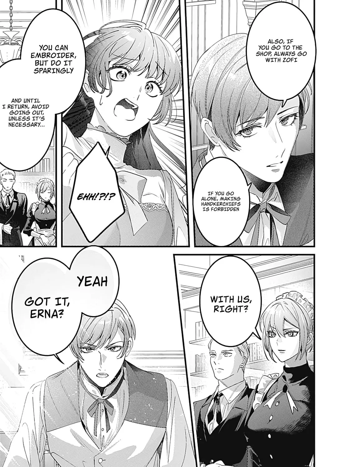 The Ordinary Noble Lady who was Reincarnated into an Unplayed Otome Game Stitches with Sacred Embroidery Thread Chapter 6 page 37 - 