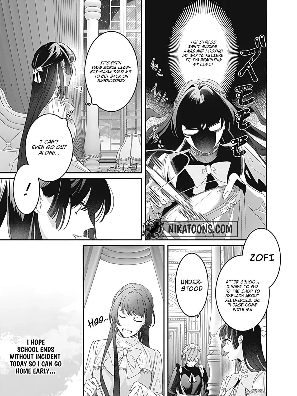 The Ordinary Noble Lady who was Reincarnated into an Unplayed Otome Game Stitches with Sacred Embroidery Thread Chapter 6 page 41 - 