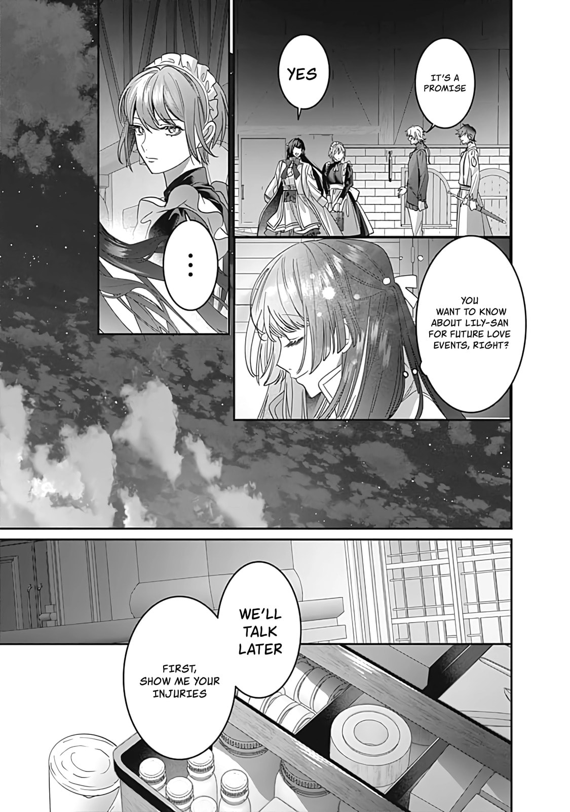 The Ordinary Noble Lady who was Reincarnated into an Unplayed Otome Game Stitches with Sacred Embroidery Thread Chapter 7 page 23 - 