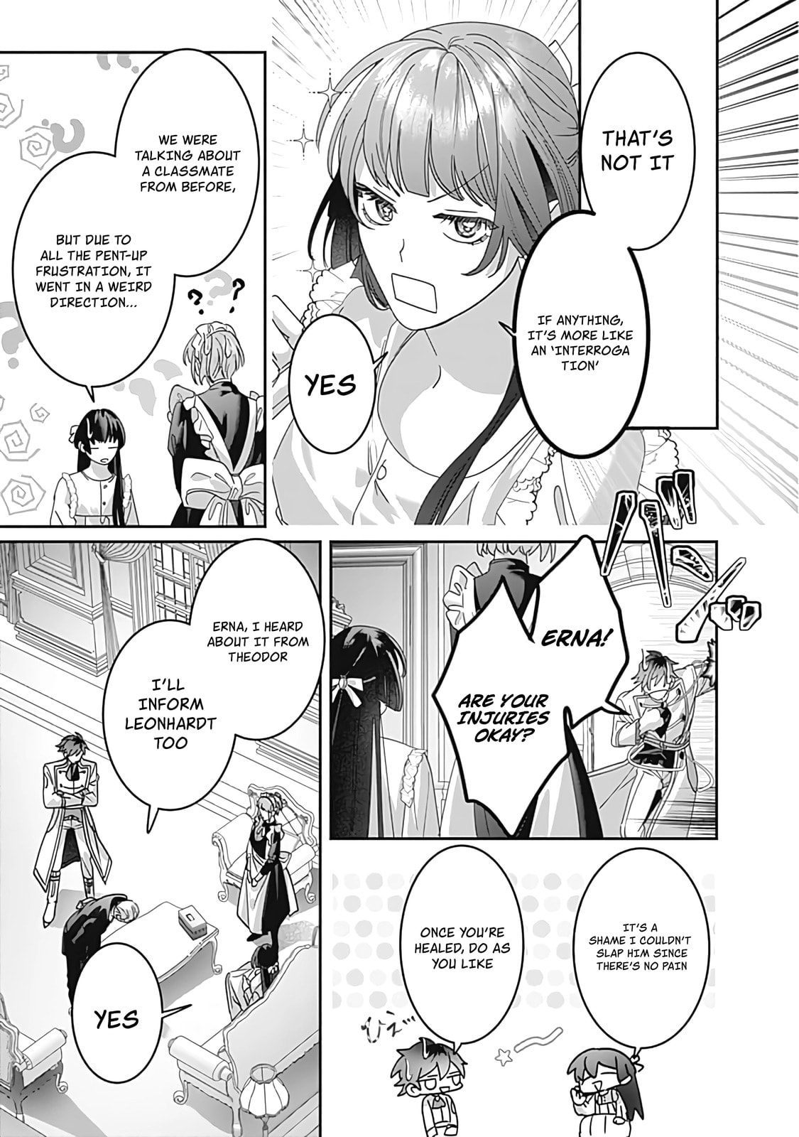 The Ordinary Noble Lady who was Reincarnated into an Unplayed Otome Game Stitches with Sacred Embroidery Thread Chapter 7 page 27 - 