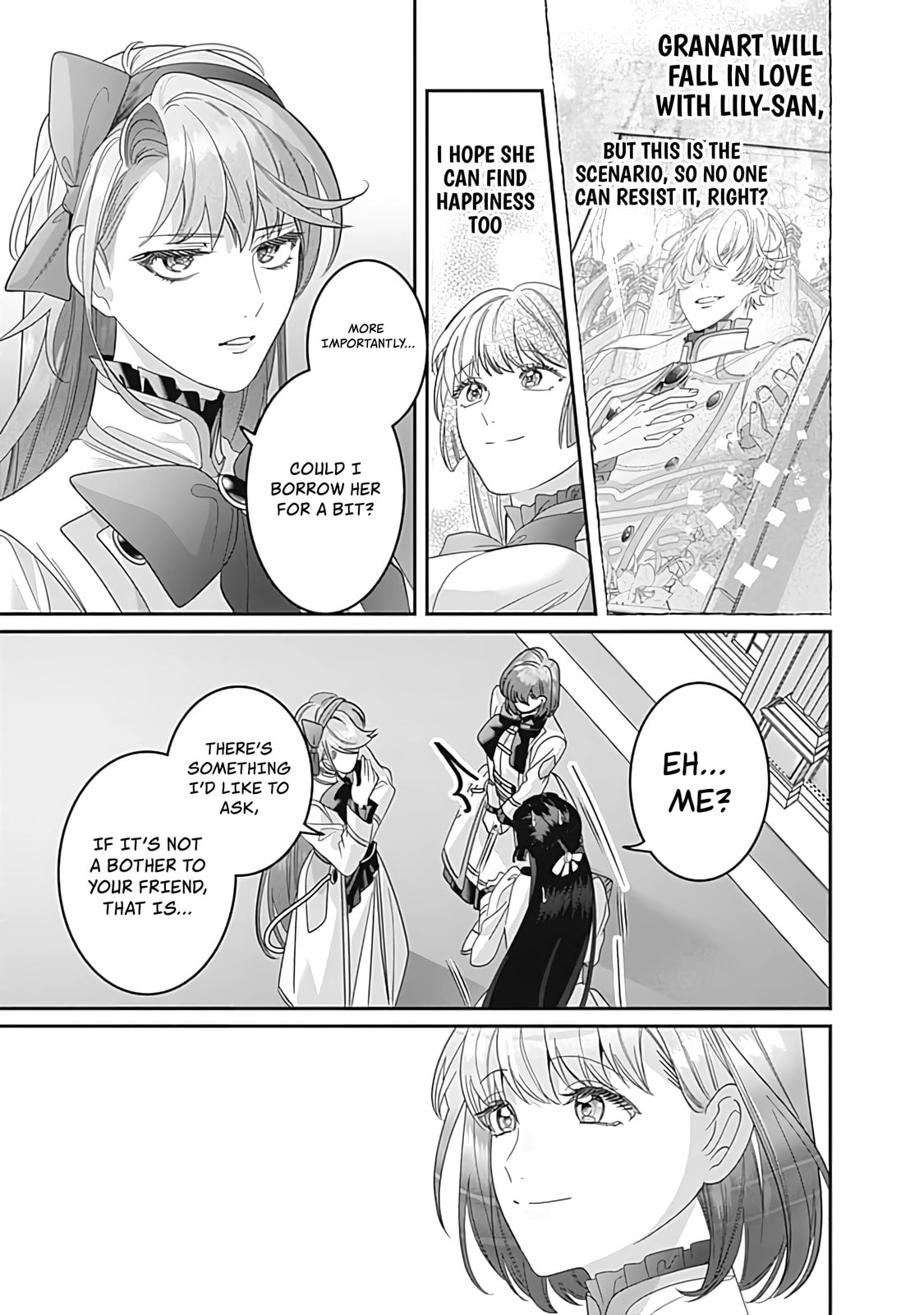 The Ordinary Noble Lady who was Reincarnated into an Unplayed Otome Game Stitches with Sacred Embroidery Thread Chapter 8 page 19 - 