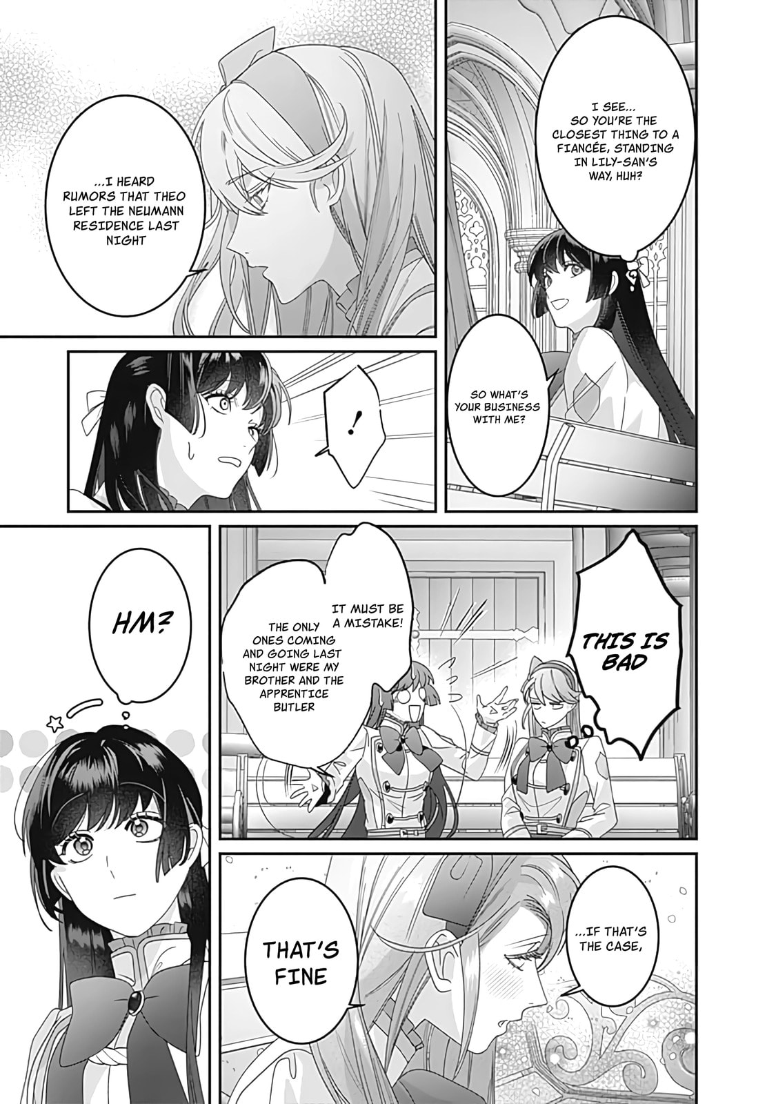 The Ordinary Noble Lady who was Reincarnated into an Unplayed Otome Game Stitches with Sacred Embroidery Thread Chapter 8 page 23 - 
