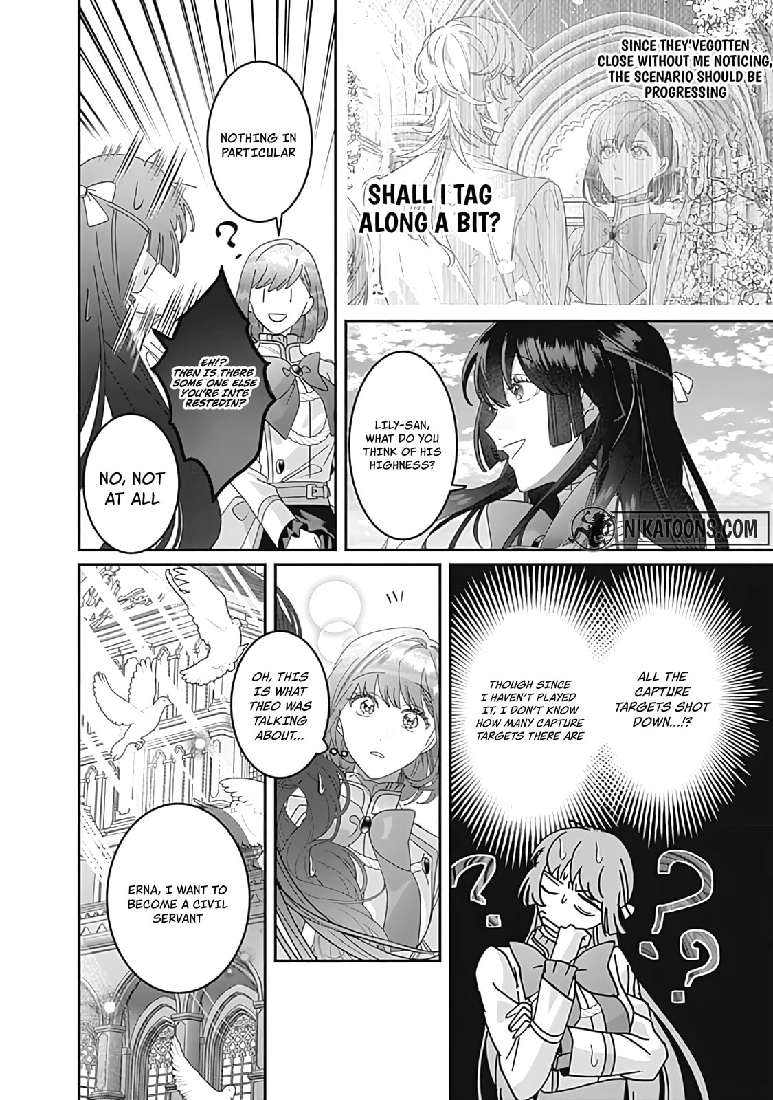 The Ordinary Noble Lady who was Reincarnated into an Unplayed Otome Game Stitches with Sacred Embroidery Thread Chapter 8 page 28 - 
