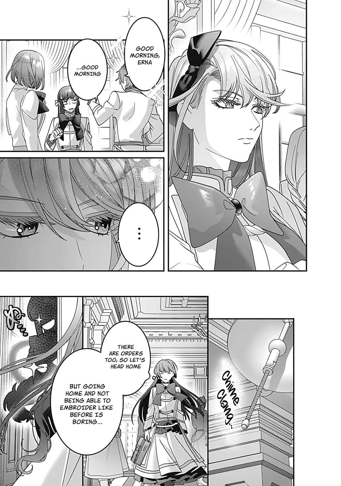 The Ordinary Noble Lady who was Reincarnated into an Unplayed Otome Game Stitches with Sacred Embroidery Thread Chapter 8 page 7 - 