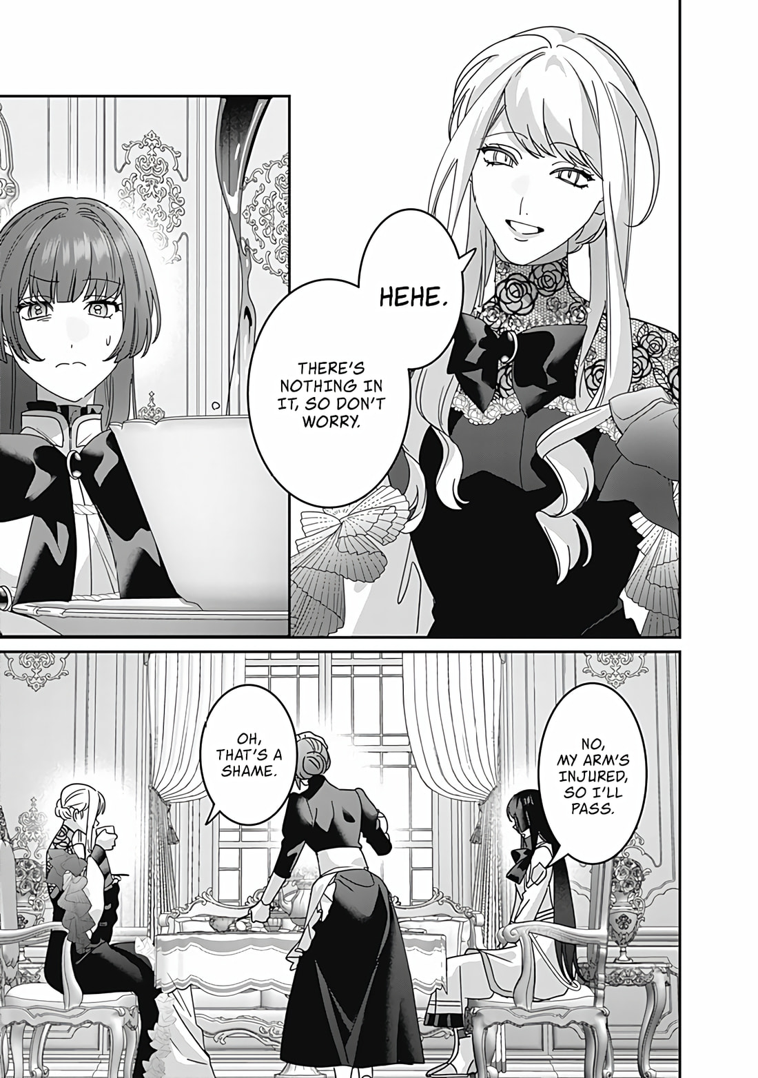The Ordinary Noble Lady who was Reincarnated into an Unplayed Otome Game Stitches with Sacred Embroidery Thread Chapter 9 page 12 - 