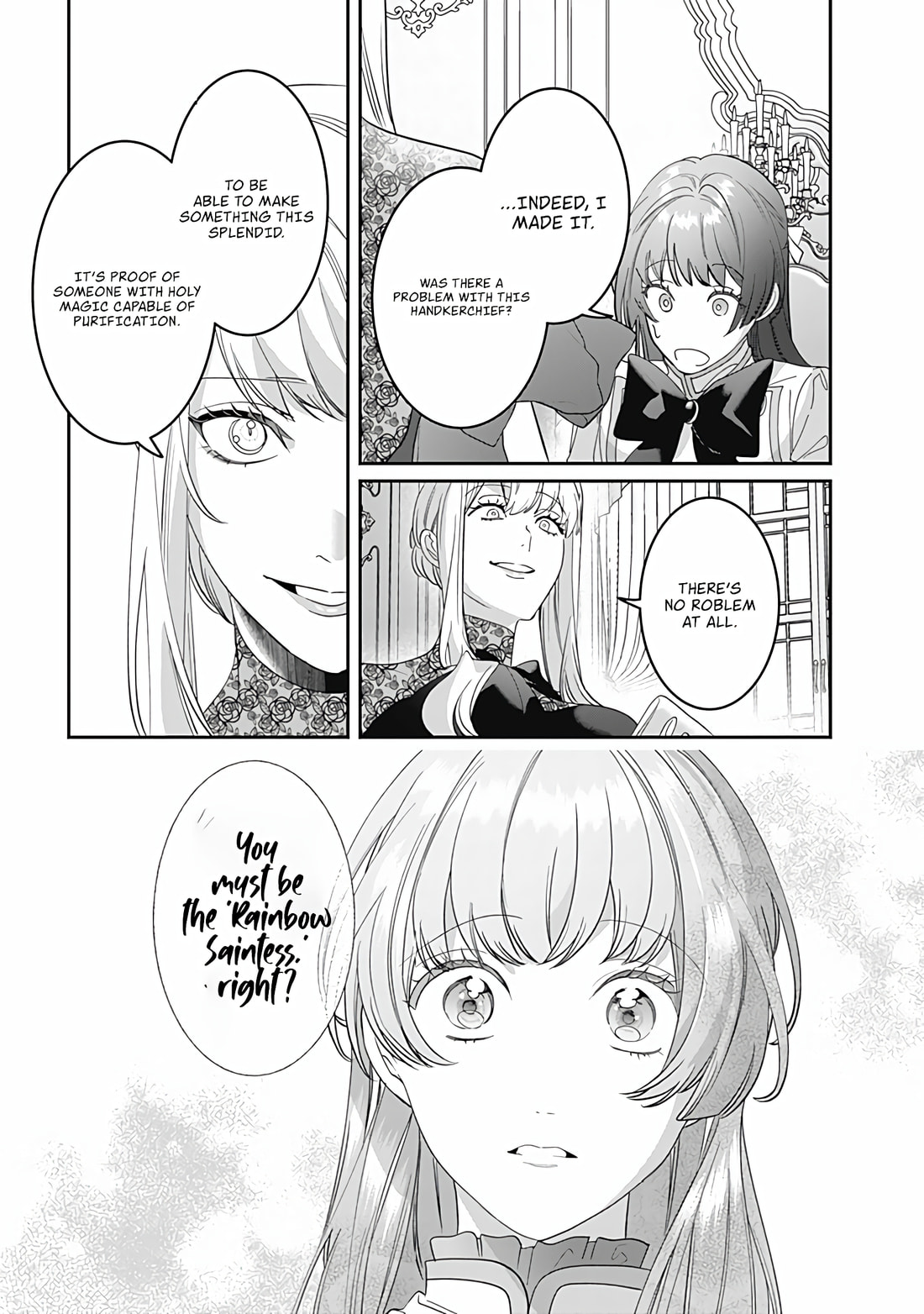 The Ordinary Noble Lady who was Reincarnated into an Unplayed Otome Game Stitches with Sacred Embroidery Thread Chapter 9 page 16 - 