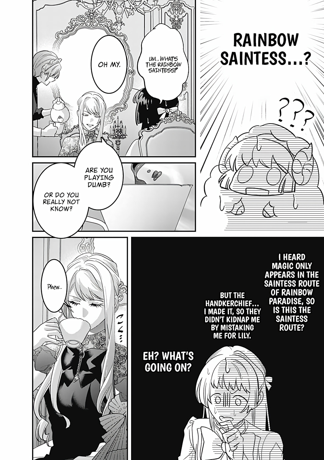 The Ordinary Noble Lady who was Reincarnated into an Unplayed Otome Game Stitches with Sacred Embroidery Thread Chapter 9 page 17 - 