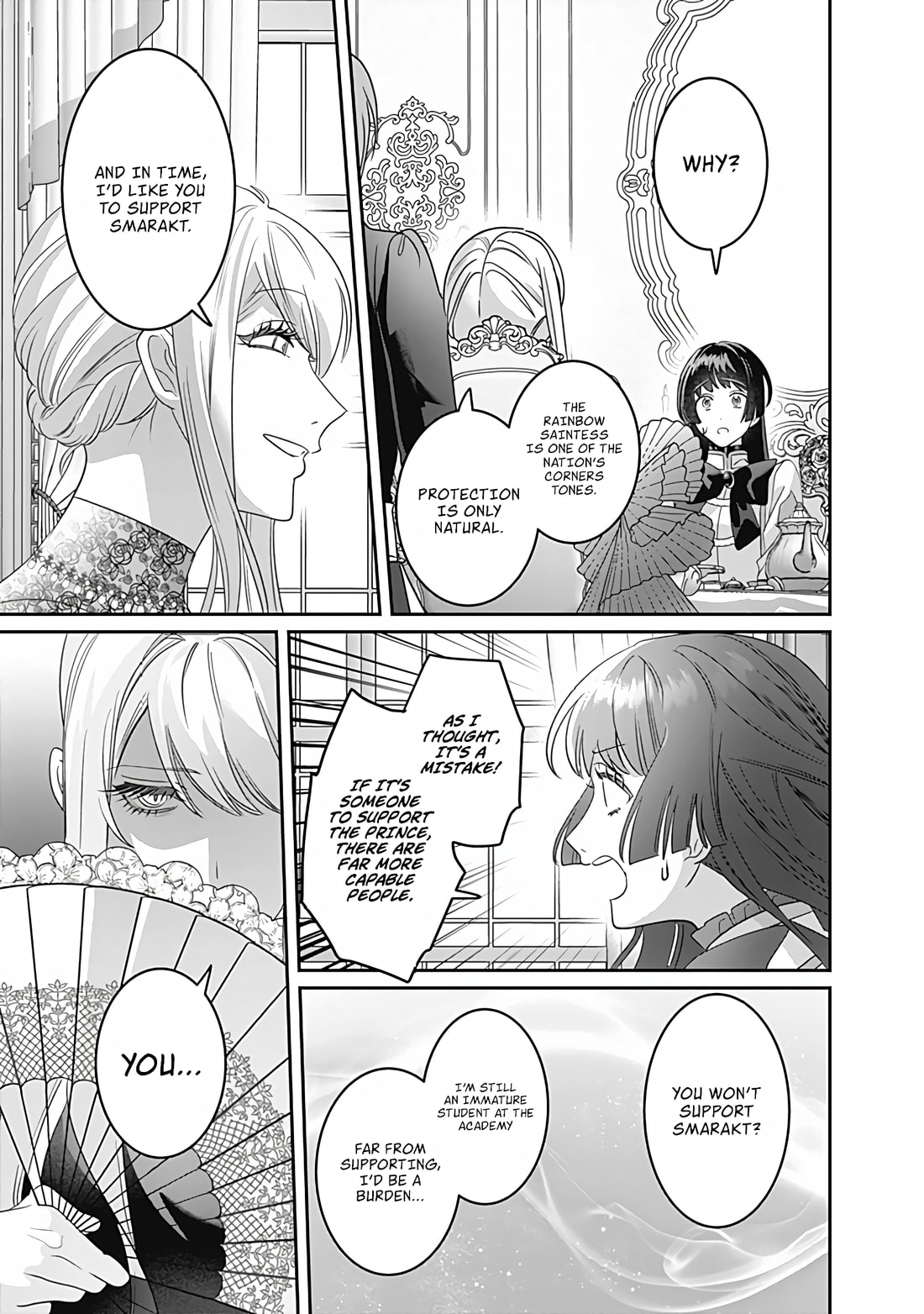 The Ordinary Noble Lady who was Reincarnated into an Unplayed Otome Game Stitches with Sacred Embroidery Thread Chapter 9 page 20 - 