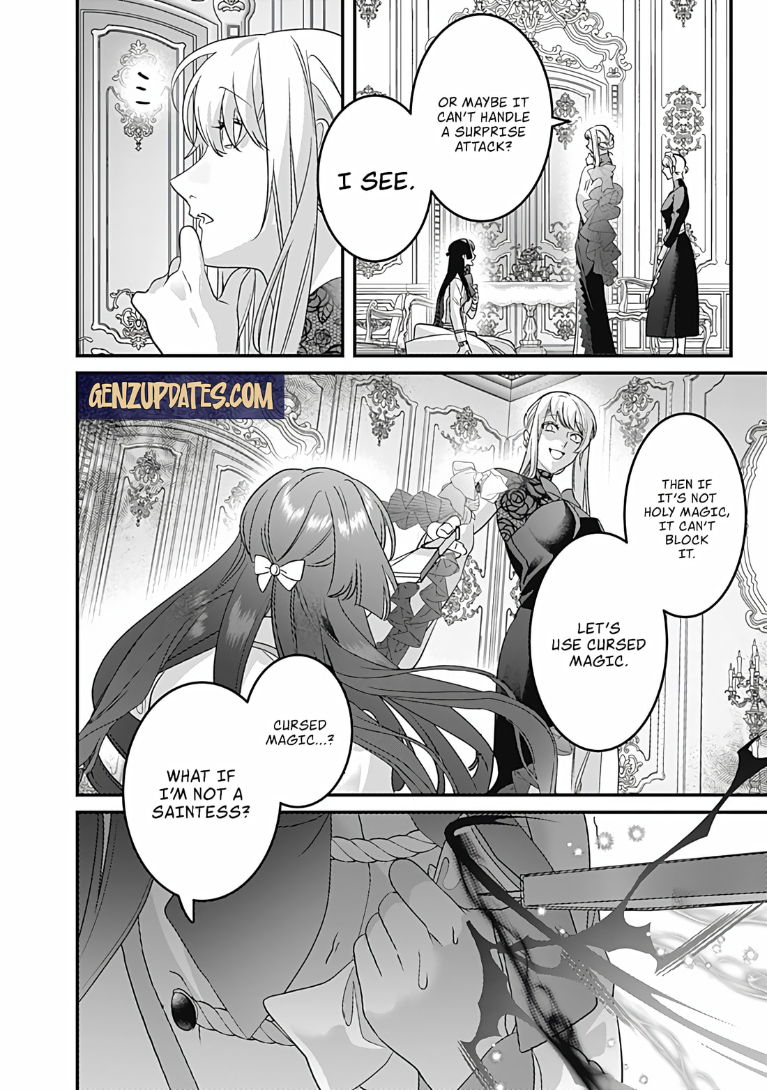 The Ordinary Noble Lady who was Reincarnated into an Unplayed Otome Game Stitches with Sacred Embroidery Thread Chapter 9 page 27 - 