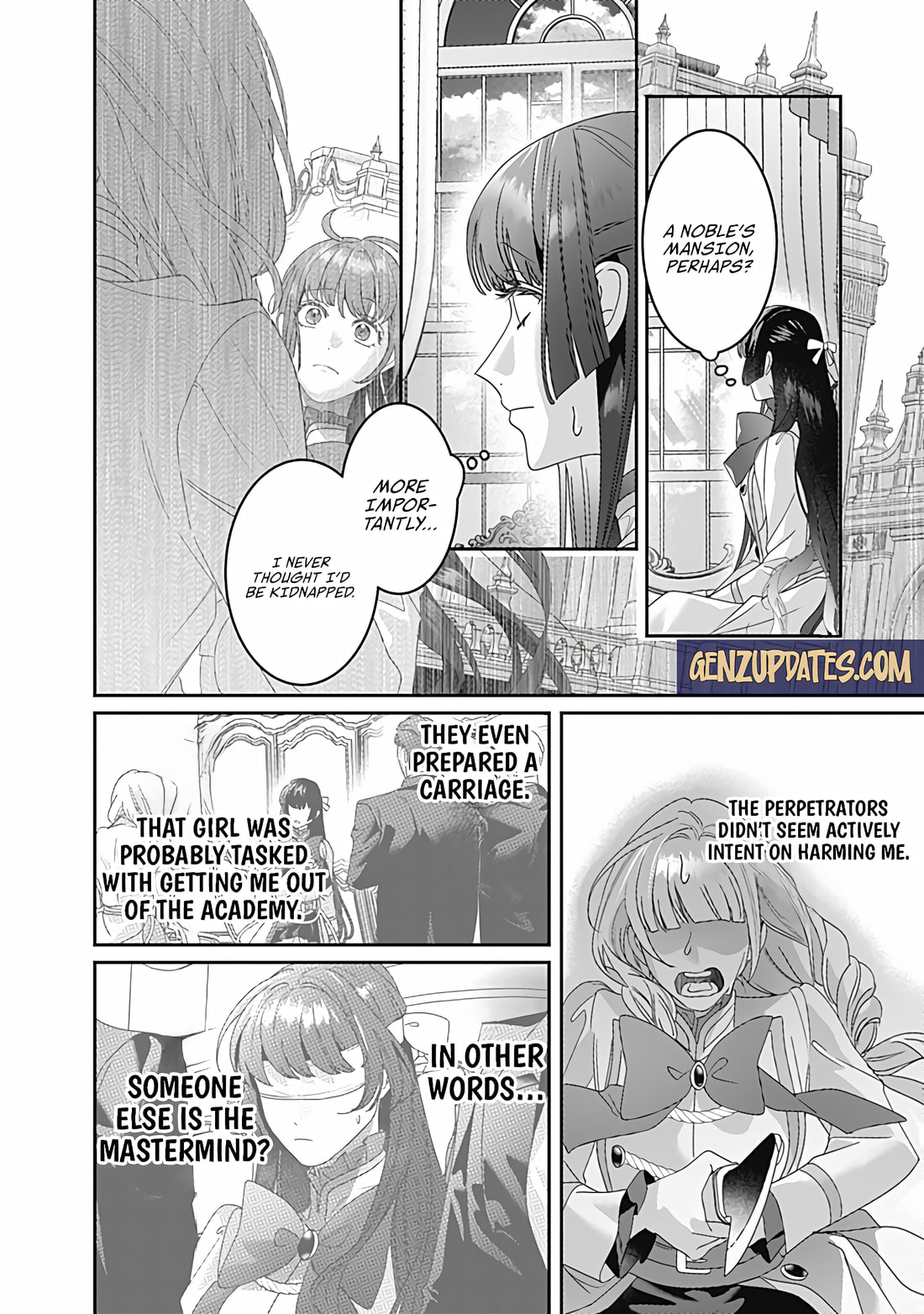 The Ordinary Noble Lady who was Reincarnated into an Unplayed Otome Game Stitches with Sacred Embroidery Thread Chapter 9 page 5 - 