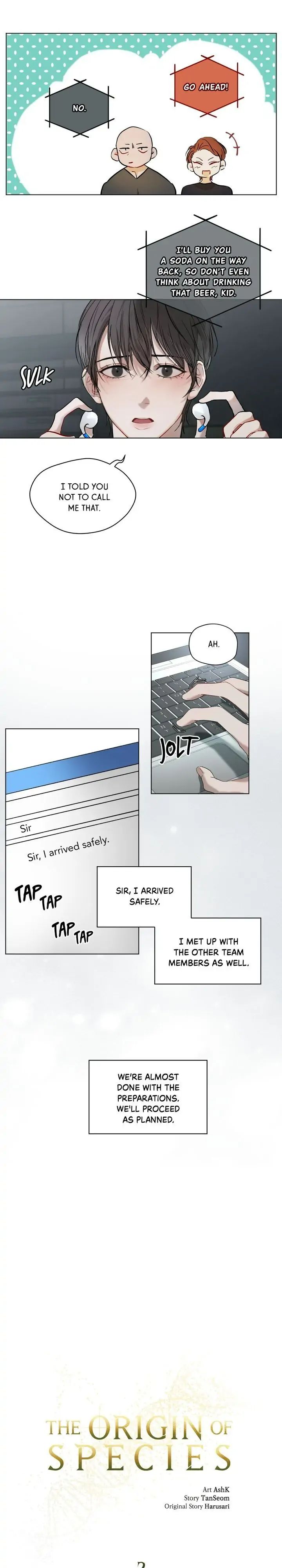 The Origin of Species  [ OFFICIAL Translation ] Chapter 2.1 page 3 - 