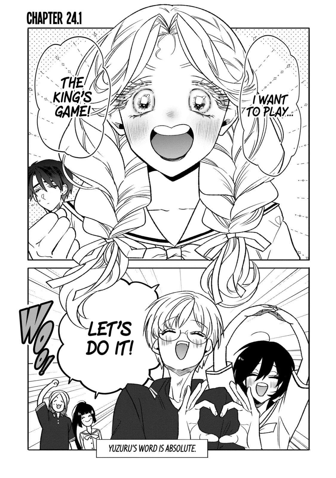 The Otaku Love Connection Chapter 24.1 page 1 - 