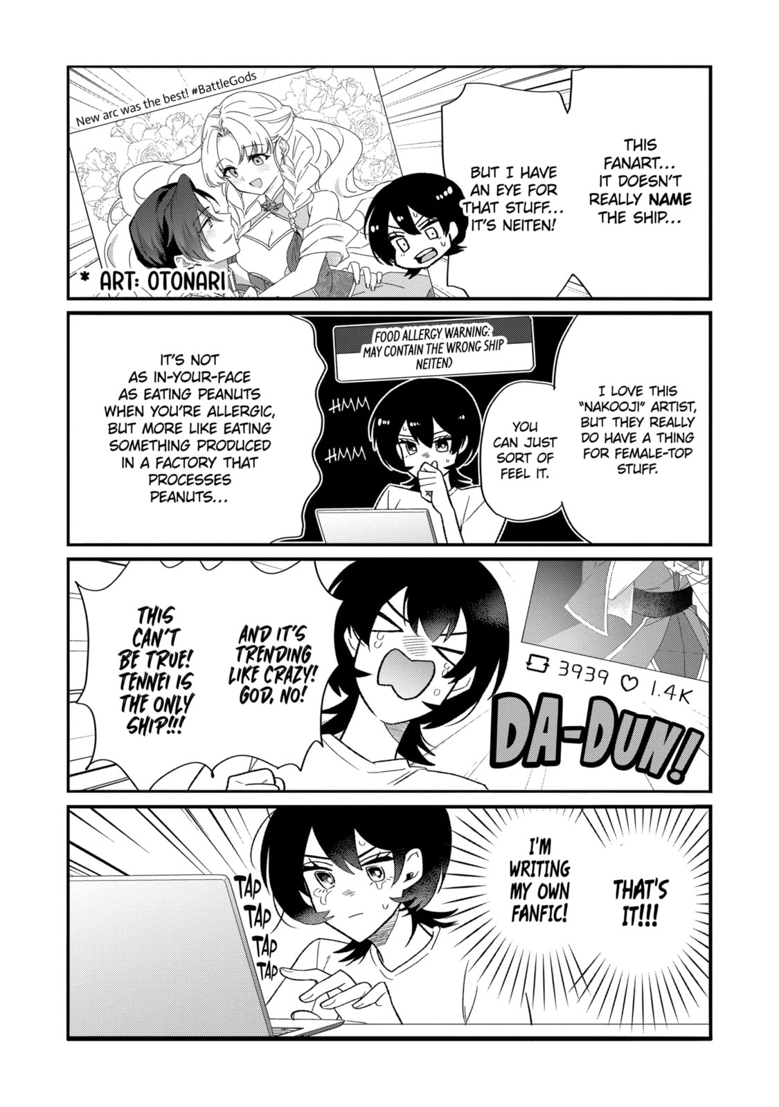The Otaku Love Connection Chapter 25.1 page 6 - 