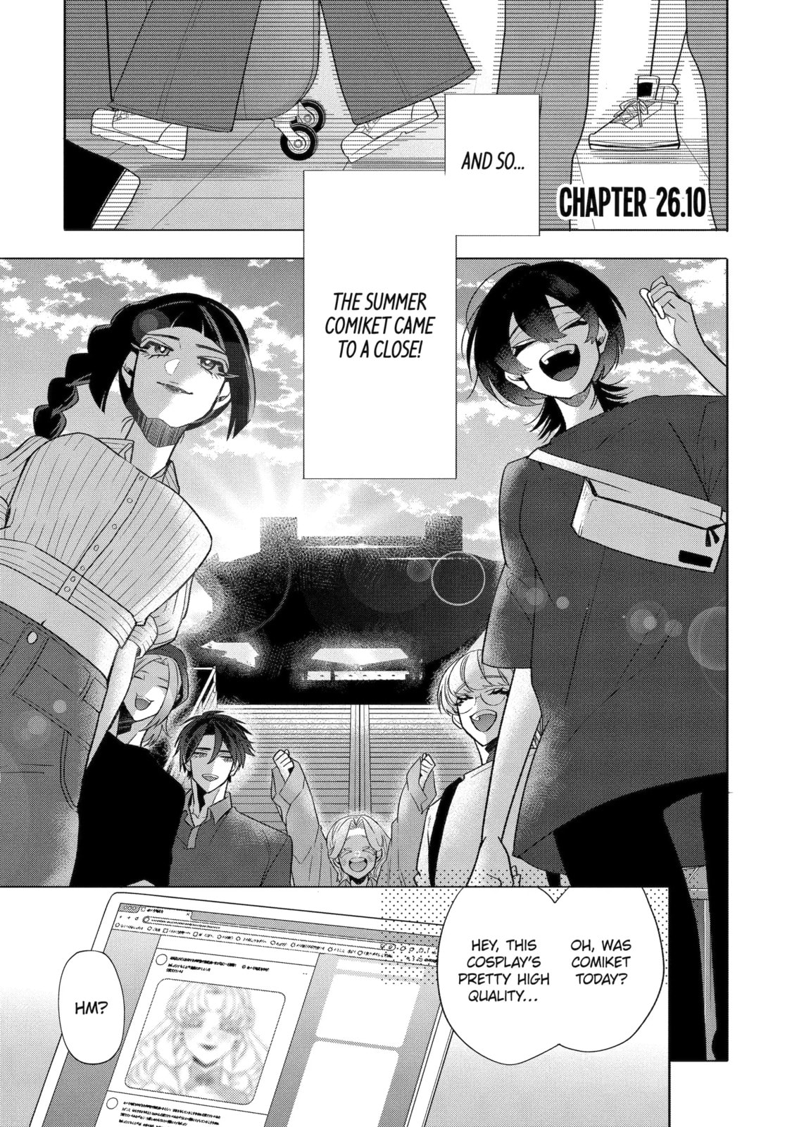 The Otaku Love Connection Chapter 26.3 page 1 - 