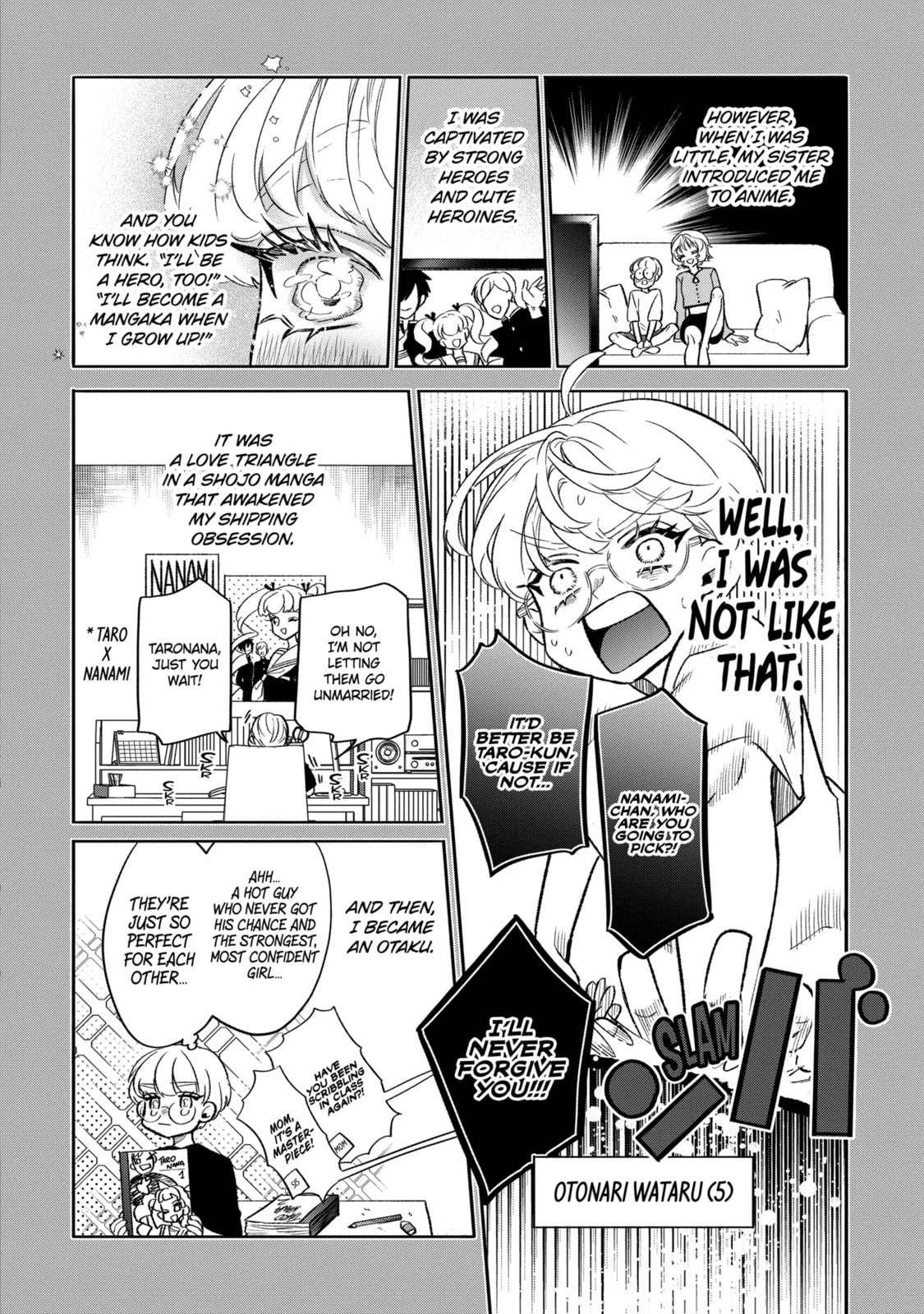 The Otaku Love Connection Chapter 4.1 page 4 - 