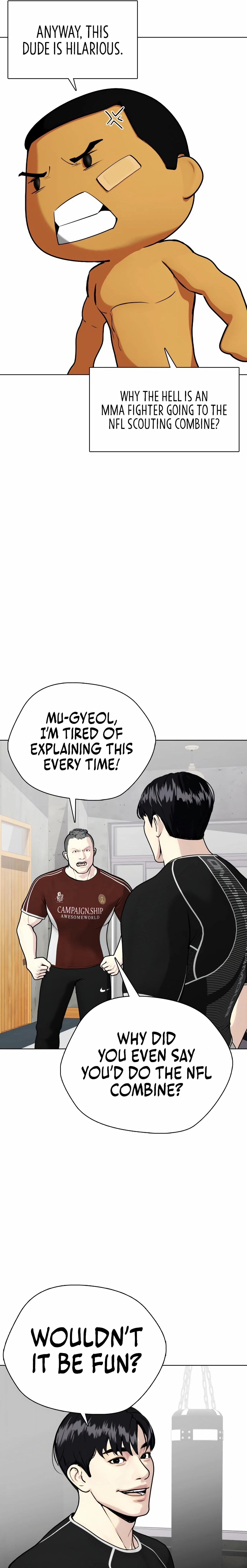The Outcast is a Fighter Chapter 139 page 35 - 