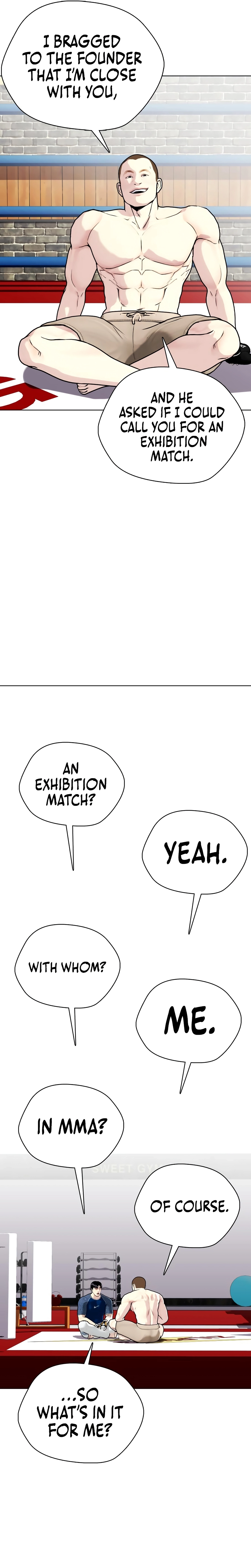 The Outcast is a Fighter Chapter 155 page 7 - 