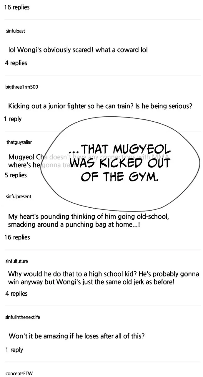 The Outcast is a Fighter Chapter 17 page 64 - 